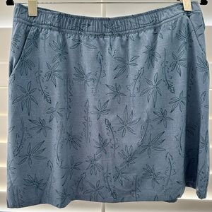 Toad & Co Title Nine Crusher Skort Skirt Sz Medium